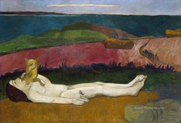 Paul Gauguin Werke - Der Verlust der Jungfräulichkeit Paul Gauguin
